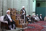 Hujatul Islam Haaj Ali Akbari met Ayatollah Makarem Shirazi