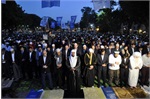 Morning prayer held before Hagia Sophia to demand re-conversion into mosque