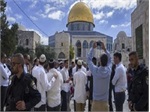 Jewish settlers march near Aqsa Mosque, call for building alleged temple of Solomon